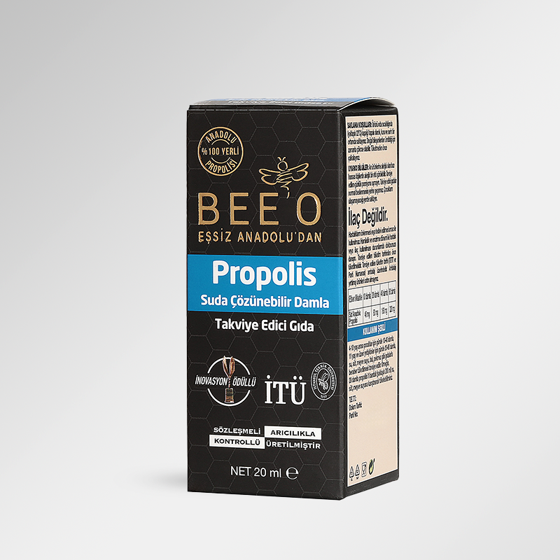 Organik Suda Çözünür Propolis Damla