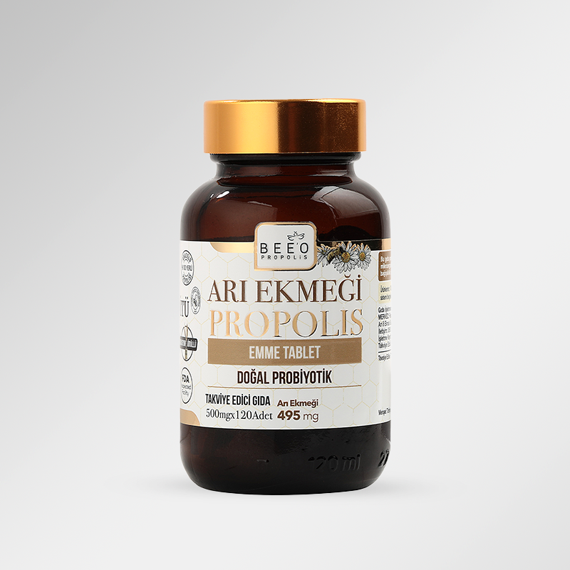 Doğal Arı Ekmeği Propolis Tablet