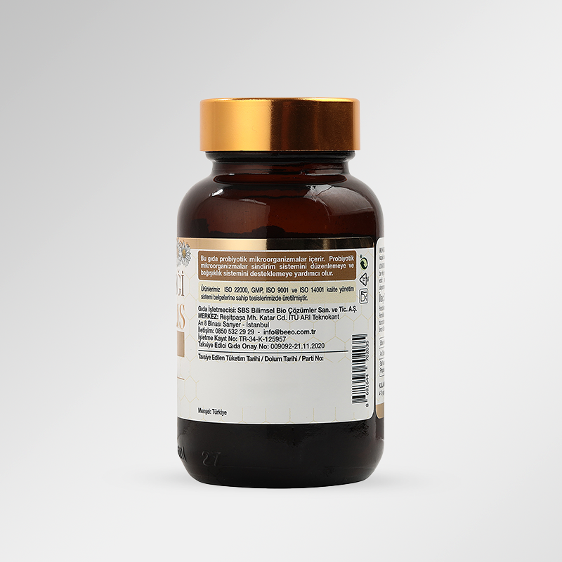 Organik Arı Ekmeği Propolis Tablet