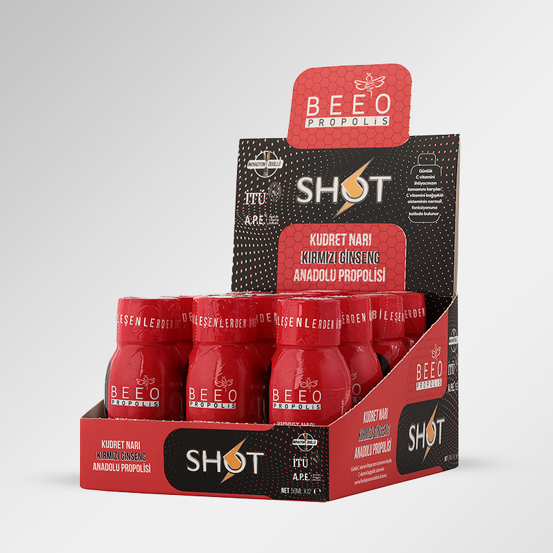 Organik Kudret Narı Propolis Shot