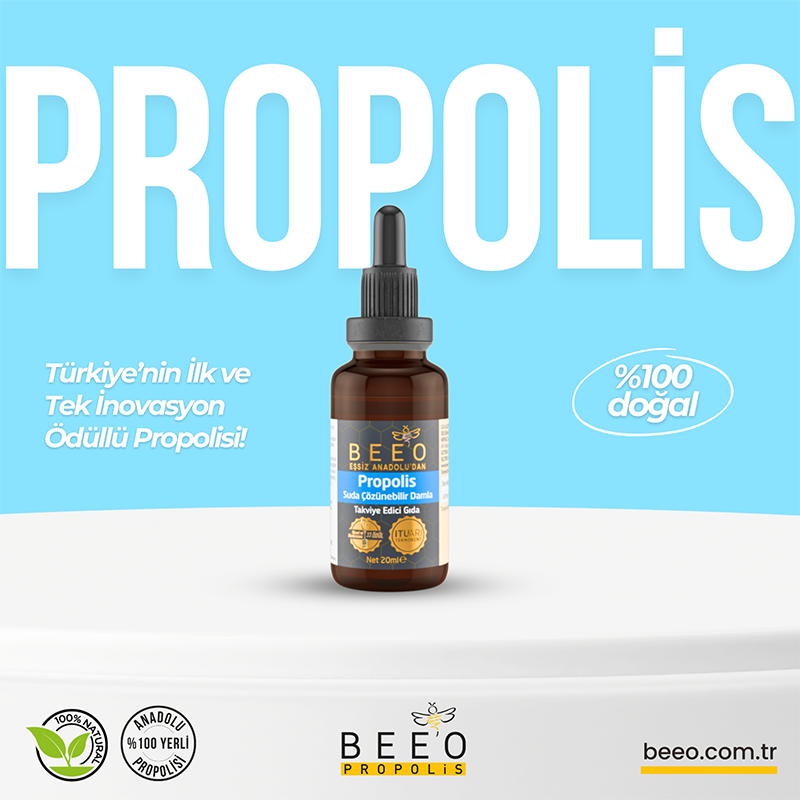 İnovasyon Ödüllü Doğal Propolis