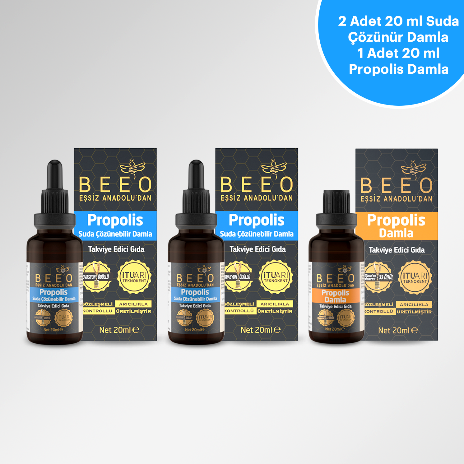 Organik Propolis Damlalar