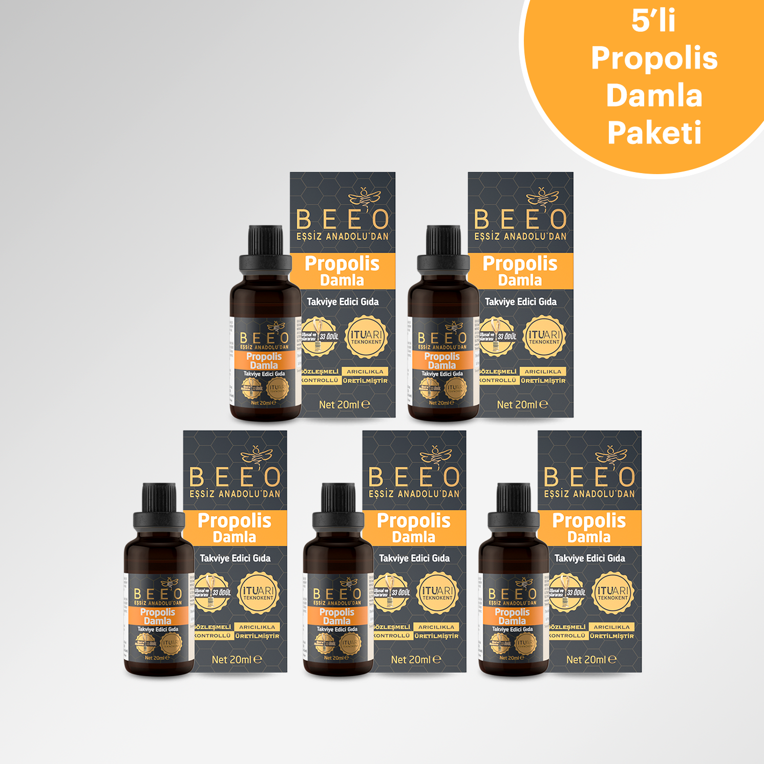 Organik Propolis Damla