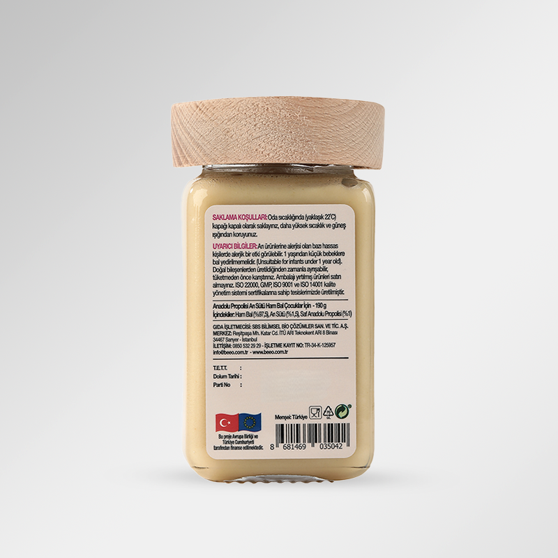 Arı Sütü Propolis Karışım Macun